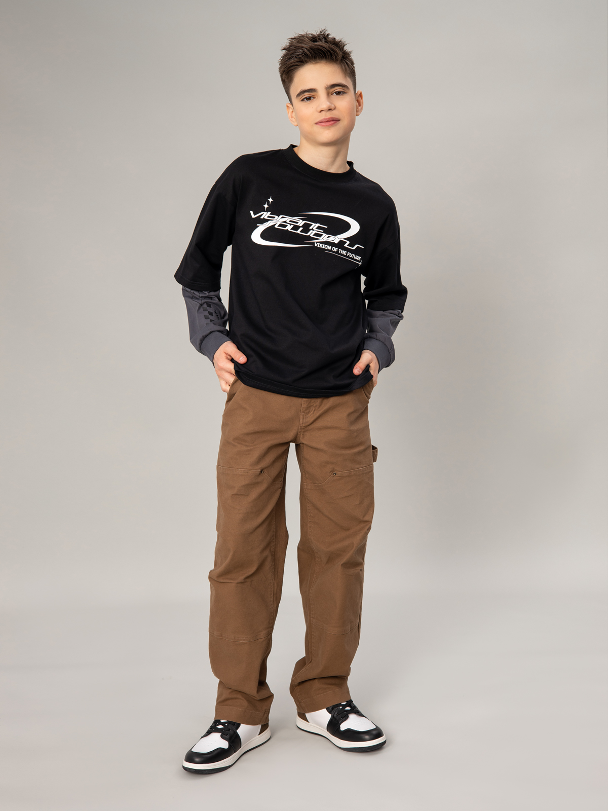 Лонгслив артикул:OJBCL04-99-5