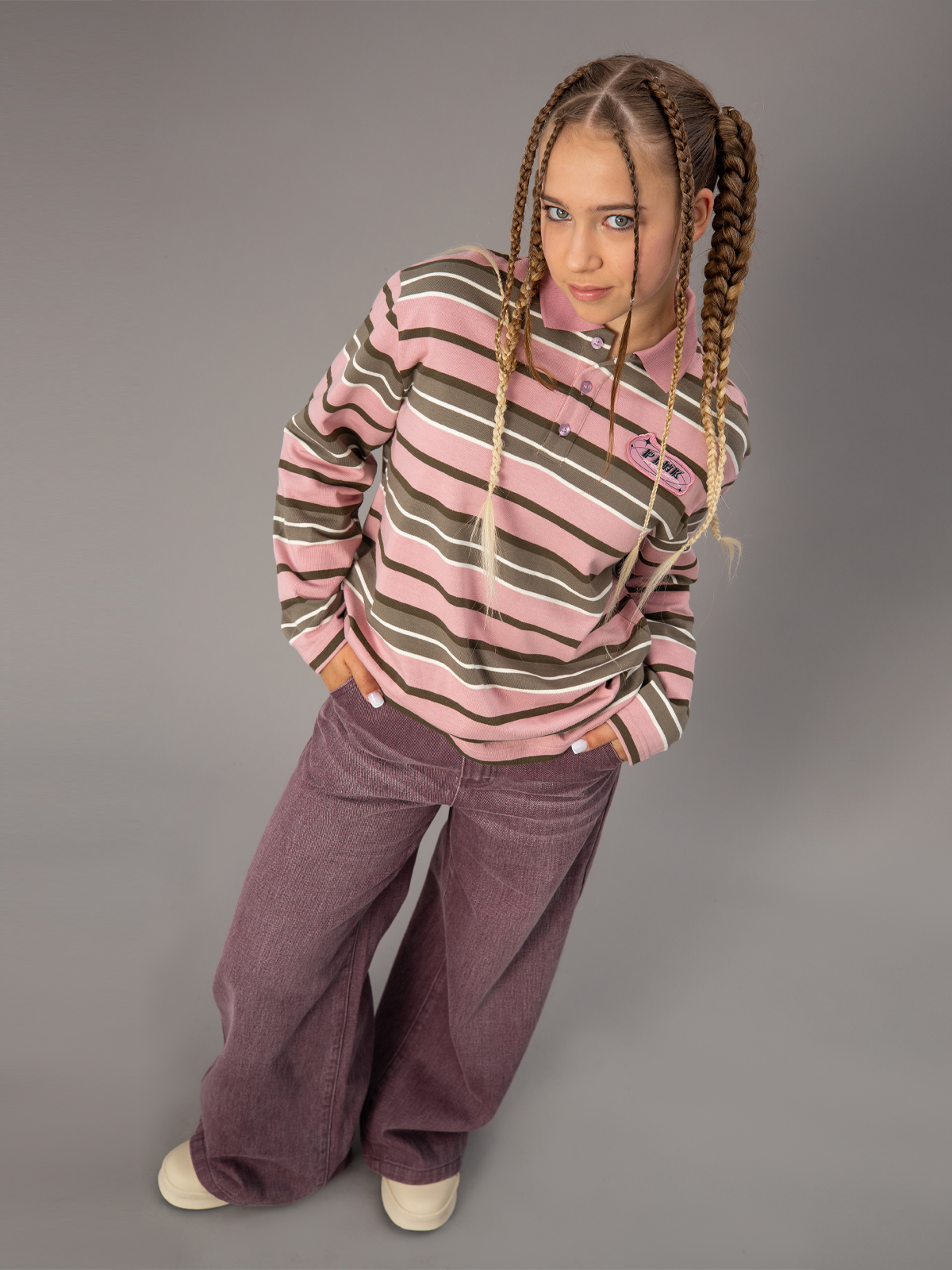 Лонгслив артикул:OJGCL06-80-1