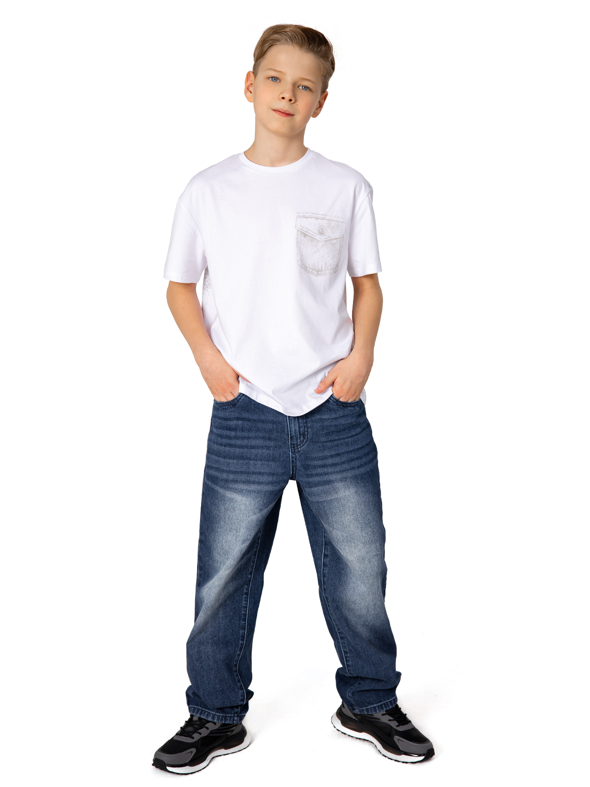 Брюки джинсовые артикул:NJBCP07-Z3-1