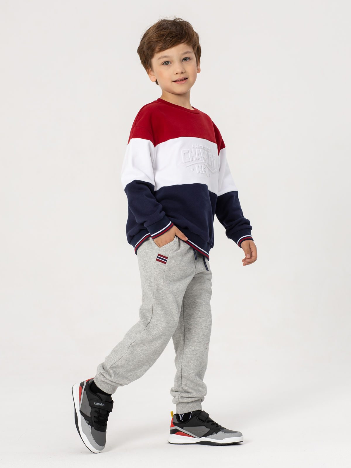 Брюки трикотажные артикул:OKBCP08-93-1