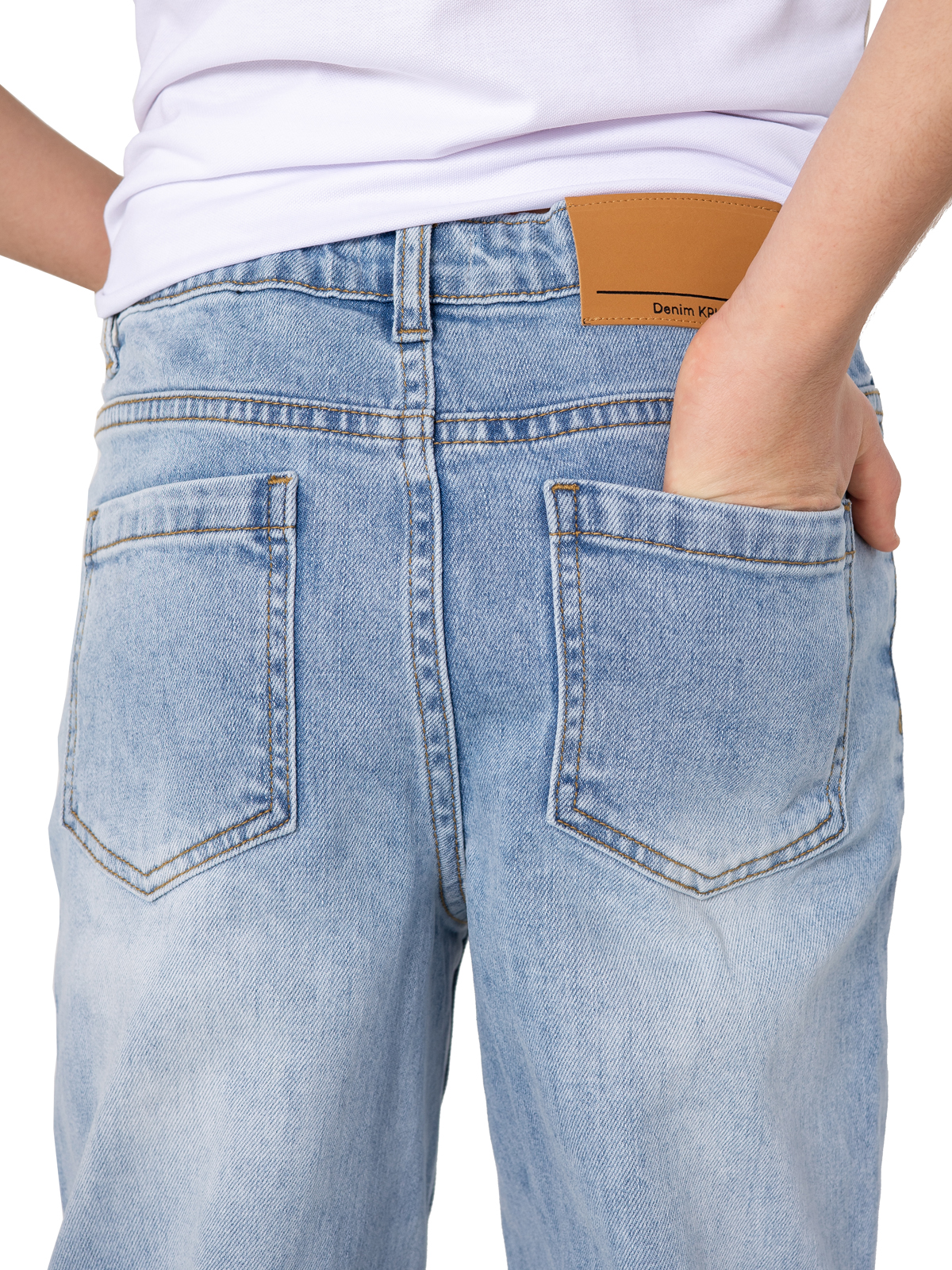 Брюки джинсовые артикул:NJBCP07-Z2-4