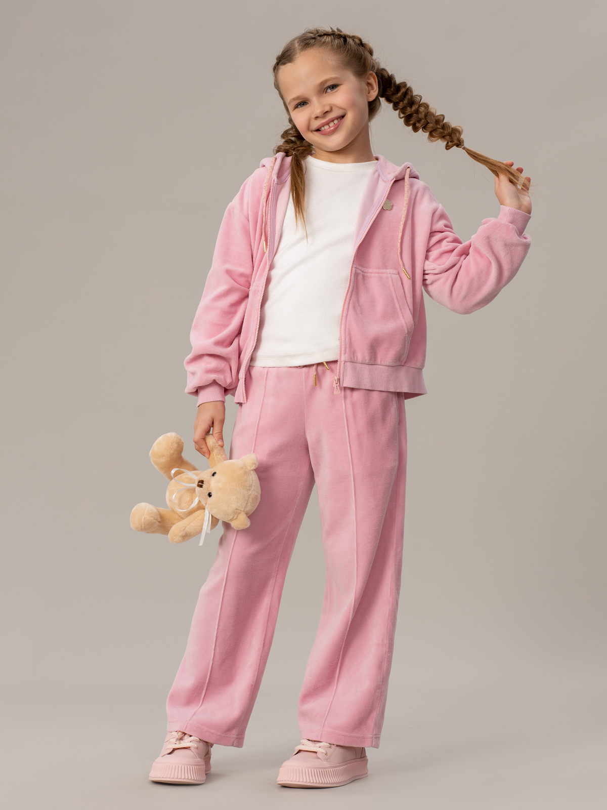 Брюки велюровые артикул:OKGCP11-80-3