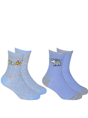 CKBAS01-AQ Носки 20-28 () голубой