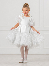 OKGCD06-00 Платье(белый) 104-140(104/110/116/122/128/134/140)