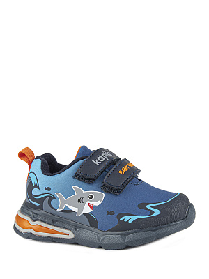 71416с-10 Обувь для активного отдыха (синий) 21-28 (8 пар)