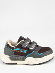 721139с-20 Обувь для активного отдыха (синий-коричневый) 26-33 (8 пар)