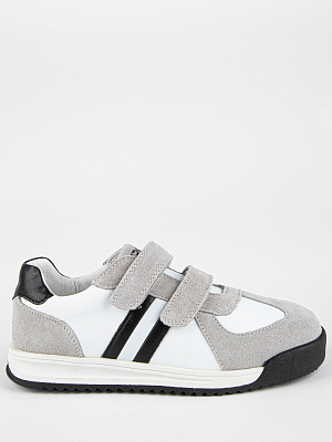 231893к-2 Полуботинки (белый-серый) 33-38 (6 пар)