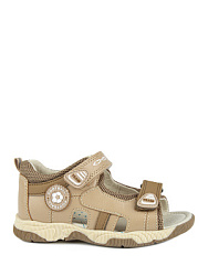 32956п-3 Туфли летние (св.коричневый) 26-30 (5 пар)