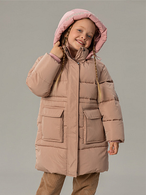OKGCK11-T1 Куртка зимняя(бежевый) 92-128(92/98/104/110/116/122/128)