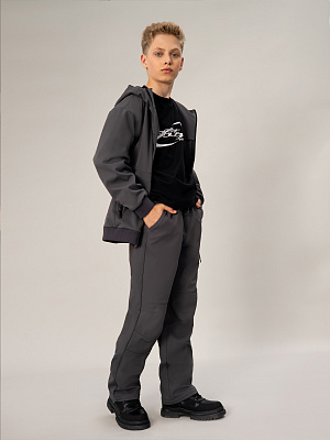 OJBCP11-93 Брюки софтшелл(серый) 134-170(134/140/146/152/158/164/170)