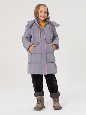 OKGCK17-91 Куртка зимняя(серый) 92-128(92/98/104/110/116/122/128)