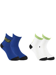 LKBAS03-WM Носки 23-31 (23-25/26-28/29-31) белый/синий