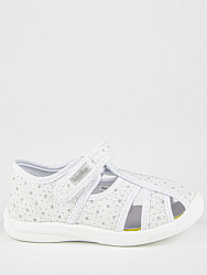 71538-17 Туфли из текстиля (белый) 22-29 (8 пар)