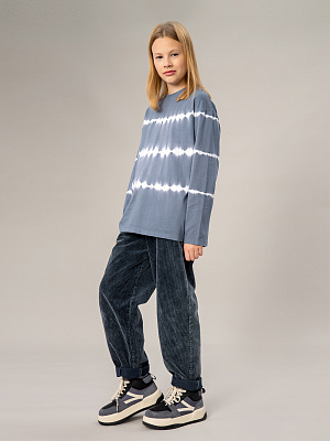 OJGCP03-91 Брюки вельветовые(серо-голубой) 134-170(134/140/146/152/158/164/170)