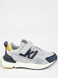 731125-10 Обувь для активного отдыха (серый/синий) 30-37 (8 пар)