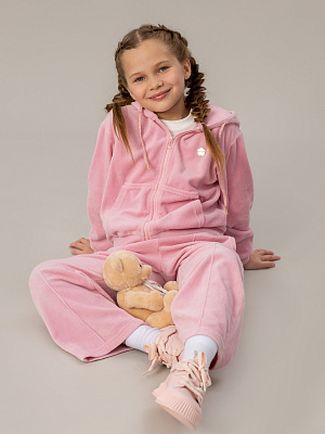 OKGCJ09-80 Толстовка(розовый) 86-128(86/92/98/104/110/116/122/128)