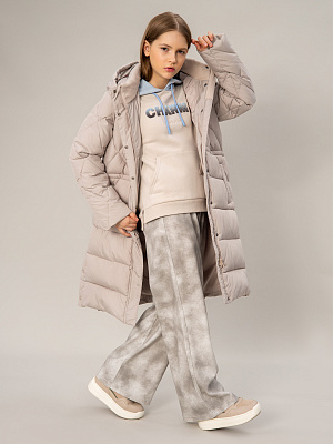 OJGCK01-T0 Куртка зимняя(бежевый) 134-170(134/140/146/152/158/164/170)