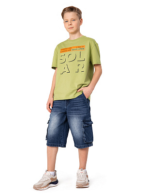 NJBCH14-Z3 Шорты джинсовые(голубой) 134-170(134/140/146/152/158/164/170)