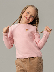 OKGCL03-80 Лонгслив(розовый) 92-128(92/98/104/110/116/122/128)