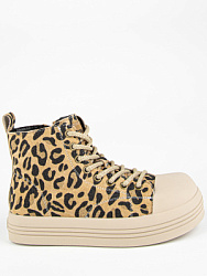 53703у-2 Ботинки (бежевый-черный) 31-35 (5 пар)