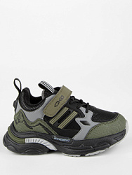 721003-20 Обувь для активного отдыха (черный-олива) 26-32 (7 пар)