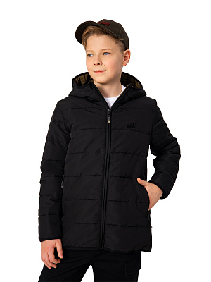 NJBCK07-99 Куртка демисезонная(черный) 134-170(134/140/146/152/158/164/170)