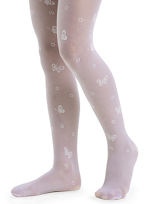 KPGAT05-00 Колготки 98-104/110-116/122-128/134-140 (98-104/110-116/122-128/134-140) белый