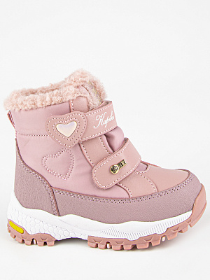 41291-1 Ботинки (розовый) 22-25 (5 пар)