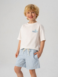 PUBSB04-WQ Шорты плавательные(голубой-белый) 98-128(98/104/110/116/122/128)