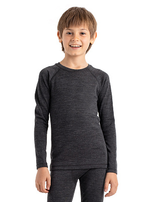 KKBCL07-93 Термобелье лонгслив(т.серый) 98-170(98/104/110/116/122/128/134/140/146/152/158/164/170)