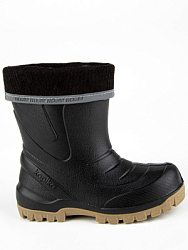 1936т Сапоги (черный-бежевый) 27-39 (7 пар)